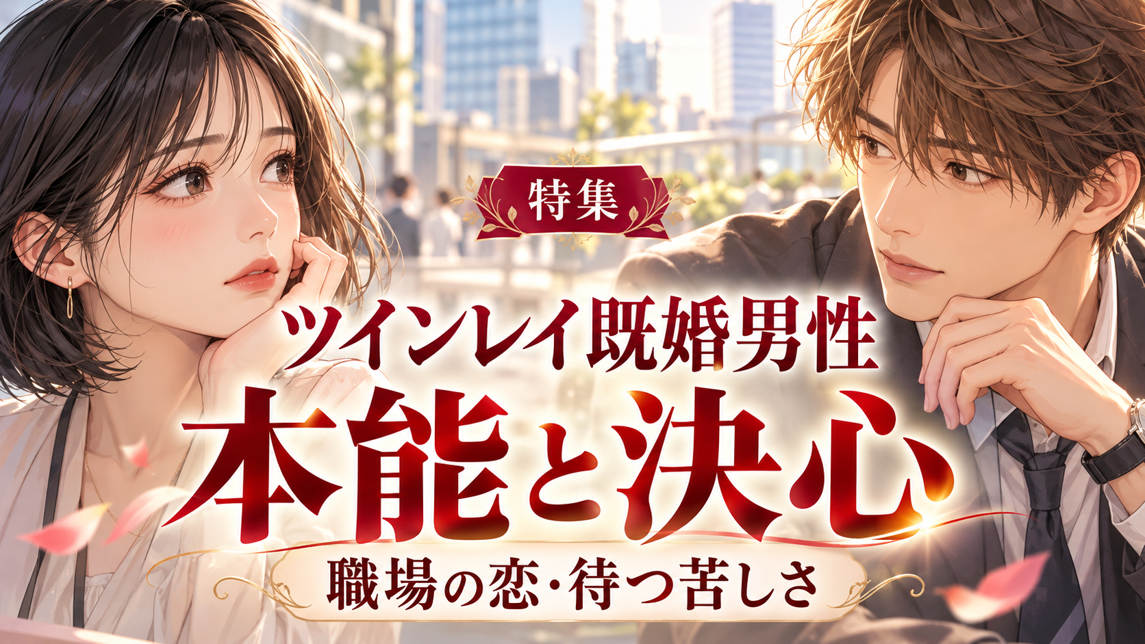 ツインレイ既婚男性の本能と決心｜職場の恋・待つ苦しさ