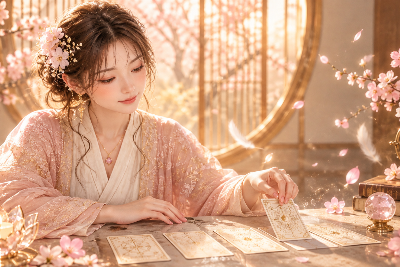 花守こはね先生の鑑定を表現したビジュアル